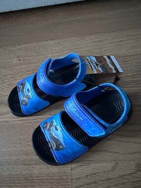 Monster Jam Megalodon Sandals Size 8